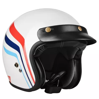 Moto prilba Lazer Conga Wings - White Glossy