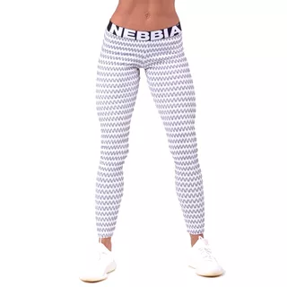 Women’s Leggings Nebbia Boho Style 3D Pattern 658 - Light Grey - Light Grey