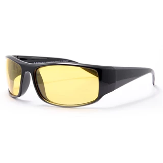 Polarized Sports Sunglasses Granite 8 - Black-Grey - Black-Yellow
