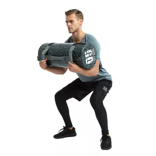 Erősítő zsák fogantyúkkal inSPORTline Fitbag Camu 25 kg