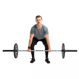 Vzpěračská tyč s ložisky inSPORTline OLYMPIC OB-86 PCMC 220cm/50mm 20kg, do 675kg, bez objímek