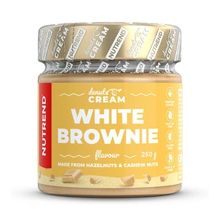 Orechový krém Nutrend Denuts Cream White Brownie 250 g