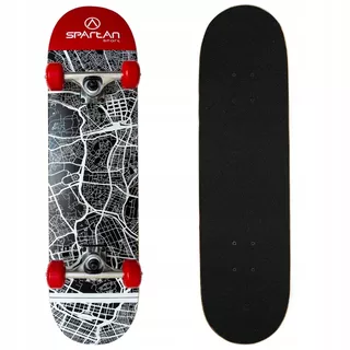 Spartan Skateboard Utop - Skull City - Skull City