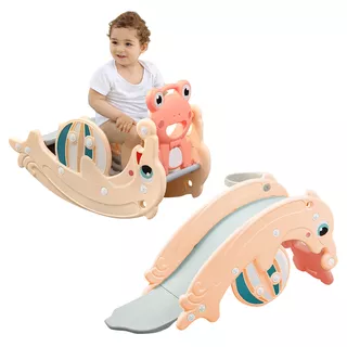 3-in-1 Children’s Slide & Swing Set inSPORTline Frofino - Orange