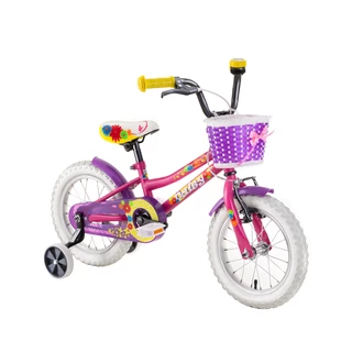 Rower dziecięcy DHS Daisy 1602 16" 4.0 - Różowy