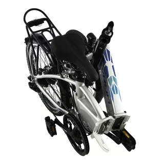 Skládací elektrokolo Devron 20124 20" - model 2017 - 2.jakost - šedá