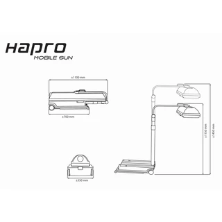 Szolárium Hapro Mobile Sun HP 8540
