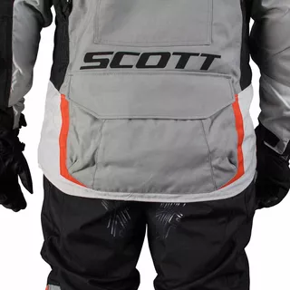 Motorcycle Jacket SCOTT Dualraid DP - Grey-Yellow