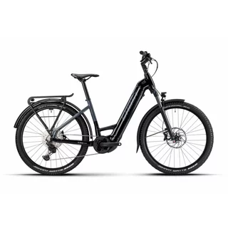 Mestský elektrobicykel Ghost E-Teru Advanced 27,5" EQ Low B750 8.0 - Black/Grey