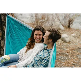 Hammock ENO DoubleNest S23 - Seafoam/Grey