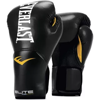 Boxkesztyű Everlast Elite Training Gloves v2 - fekete