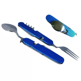 Multifunkciós összecsukható evőeszköz AceCamp Cutlery Set