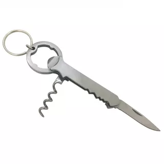 Multi-Purpose Corkscrew Munkees 3-in-1