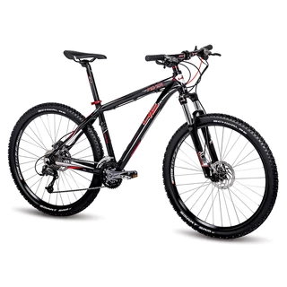Horský bicykel 4EVER Fever Disc 27,5" - model 2016 - čierno-červená