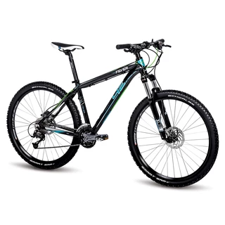 Horský bicykel 4EVER Fever Disc 27,5" - model 2016 - čierno-modrá - čierno-modrá