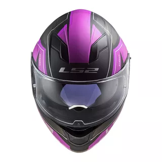 Moto přilba LS2 FF320 Stream Evo Mercury Matt Titanium Purple - Mercury Matt Titanium Purple