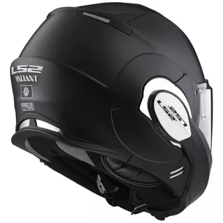 LS2 FF399 Valiant Motorradklapphelm - Matt Schwarz