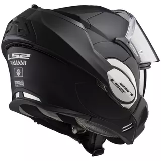 Flip-Up Motorcycle Helmet LS2 FF399 Valiant - Noir Matt Black