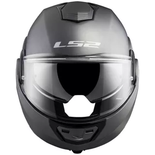 LS2 FF399 Valiant Motorradklapphelm - Noir Matt Black