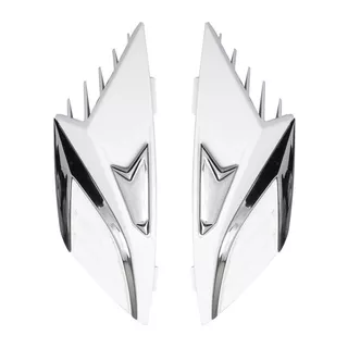 Top Vent Covers for LS2 FF900 Helmet - Glitter White