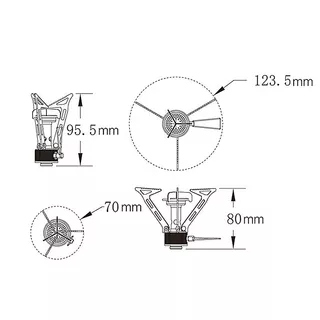 Gas Stove Firemaple FMS 103