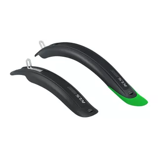 Mudguard Set Kellys Foggy - Black Grey - Black-Green