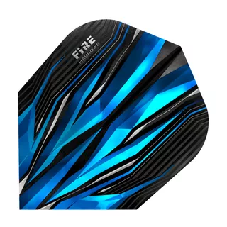 Dart Flights Harrows Fire – 3-Pack - Blue - Blue