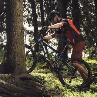 Full Suspension Mountain Bike Devron Zerga FS6.7 27.5” – 1.0 - Black-Blue