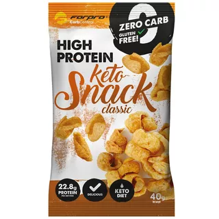 Biotech táplálékkiegészítő Forpro FORPRO HIGH PROTEIN KETO SNACK CLASSIC - 40G