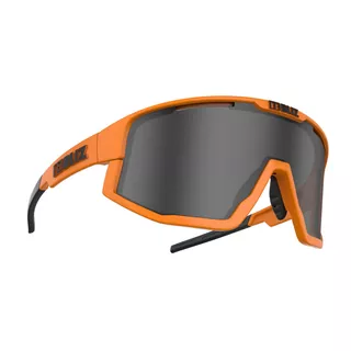 Sports Sunglasses Bliz Fusion 2021 - Matt White - Matt Neon Orange