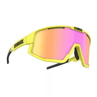 Sportowe okulary przeciwsłoneczne Bliz Fusion - Matowy neonowy żółty