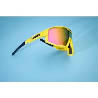 Sports Sunglasses Bliz Fusion 2021 - Matt Neon Yellow