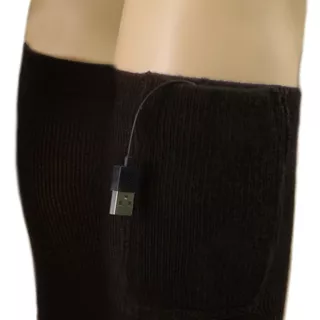 Heated Knee Socks Glovii GQ2 - Black