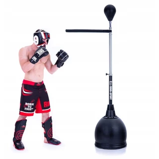 Reflexná boxovacia hruška s ramenom inSPORTline Beamus 161-205 cm
