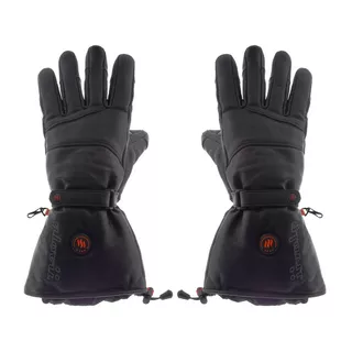 Heated Leather Ski and Moto Gloves Glovii GS5