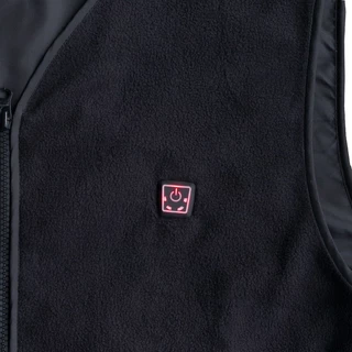 Heated Fleece Vest Glovii GV1 - Black, L