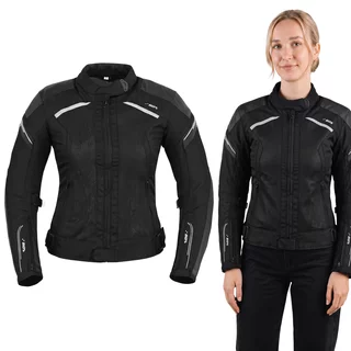 Dámská letní textilní moto bunda BOS Aylin - Black