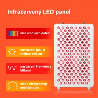 Panel podczerwieni LED lampa terapeutyczna na podczerwień inSPORTline Katuni