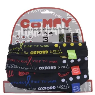 Univerzálny multifunkčný nákrčník Oxford Comfy 3-pack