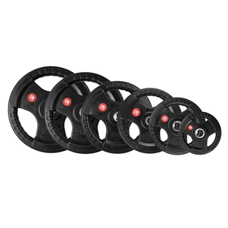Pogumované kotouče inSPORTline Graton 2,5-25 kg 30 mm