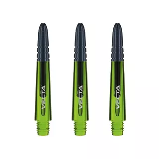 Winmau Vecta Kurze Griffe - orange - grün