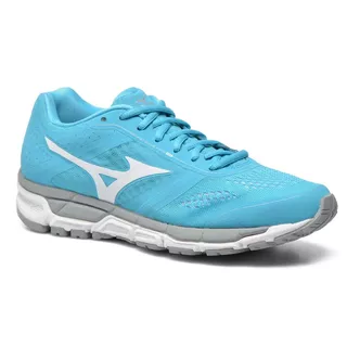 Dámske bežecké topánky MIZUNO Synchro MX - BlueAtoll/White/Silver, 38,5 - BlueAtoll/White/Silver