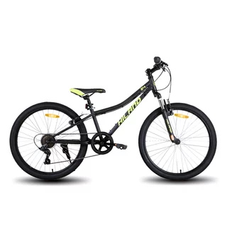 Juniorské horské kolo Hiland Climber 24" • 125-150 cm - černá