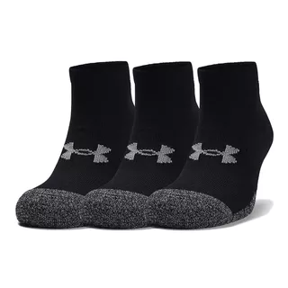 Unisex Low-Cut Socks Under Armour HeatGear – 3 Pairs - Black