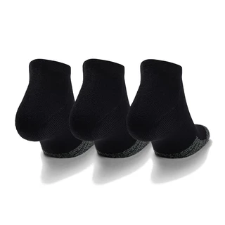 Unisex kotníkové ponožky Under Armour Heatgear Locut 3 páry - White