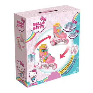 Kolečkové brusle Hello Kitty 2 in 1