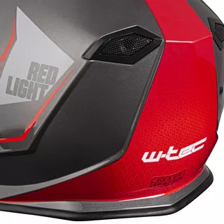 Moto prilba W-TEC V127 Red Light