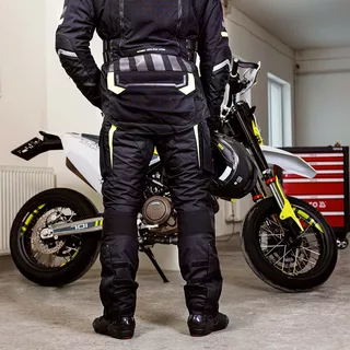 Motorcycle Pants W-TEC Aircross - Black-Gold