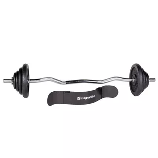 lapsúlyos gép inSPORTline Castblack 120 cm/30 mm 45 kg