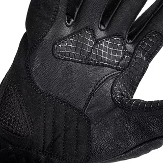 W-TEC Mareff Leder Motorradhandschuhe - schwarz